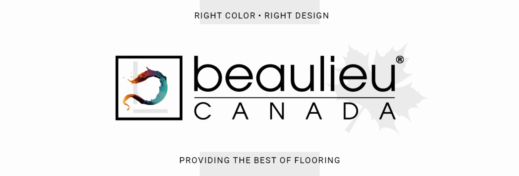 Beaulieu Sponsorship Hero Banner - Design Flooring ltd in Quesnel
